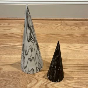 Like New | CB2 Swirl Trees | Set of 2